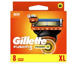 GILLETTE : FUSION 5 POWER charger 8 refills