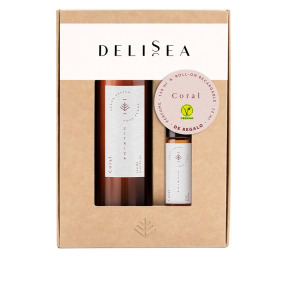 DELISEA : CORAL VEGAN EAU PARFUM LOTE 2 pz