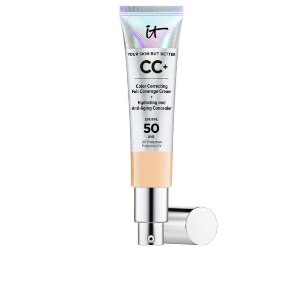 IT COSMETICS : YOUR SKIN BUT BETTER CC+ cream foundation SPF50+ #neutral medium