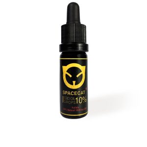 SPACECAT : ACEITE DE CBD 10% (1000mg) espectro completo rico en cannabidiol 10 ml