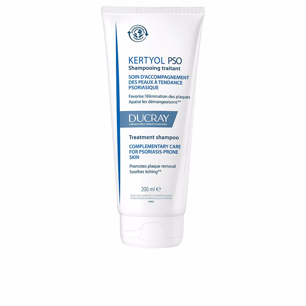DUCRAY : KERTYOL PSO anti-itch rebalancing treatment shampoo 200 ml