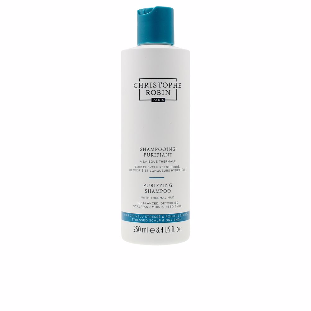 CHRISTOPHE ROBIN : PURIFYING shampoo with thermal mud 250 ml