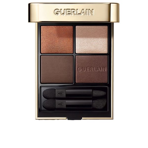 GUERLAIN : OMBRES G eyeshadow palette Gold #910-Undressed Brown 6 gr