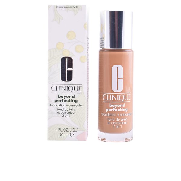 CLINIQUE : BEYOND PERFECTING foundation + concealer #21-cream caramel
