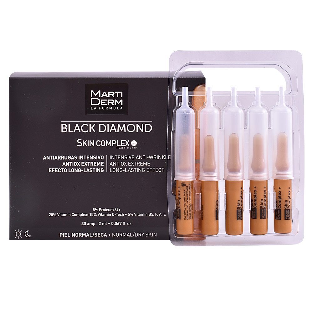 MARTIDERM : BLACK DIAMOND intensive anti-wrinkle ampoules 30 x 2 ml