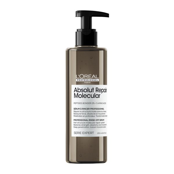 L'ORÉAL PROFESSIONNEL PARIS : ABSOLUT REPAIR MOLECULAR professional rinse treatment serum for damaged hair 250 ml