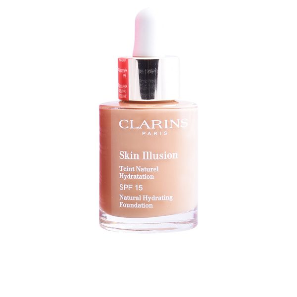 CLARINS : SKIN ILLUSION teint naturel hydratation #114-cappuccino