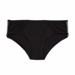 PLATANOMELÓN : KIWITAS CLASSIC PLUMETI braguitas menstruales negro #M 1 u