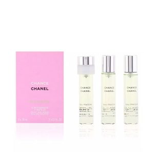 CHANEL : CHANCE EAU FRAICHE eau de toilette twist & spray 3 refills 3 x 20 ml