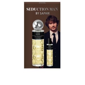 PARFUMS SAPHIR : SEDUCTION MAN LOT 2 pz