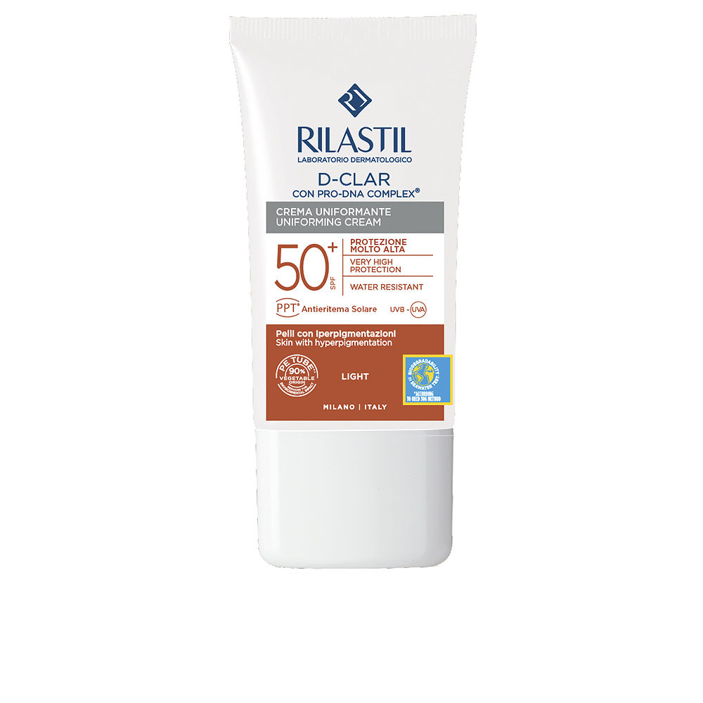 RILASTIL : SUN SYSTEM SPF50+ d-clar #medium 40 ml