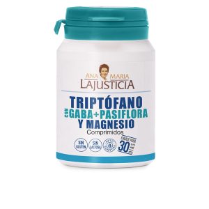 ANA MARÍA LAJUSTICIA : TRYPTOPHAN WITH GABA + PASSION FLOWER AND MAGNESIUM 60 tablets