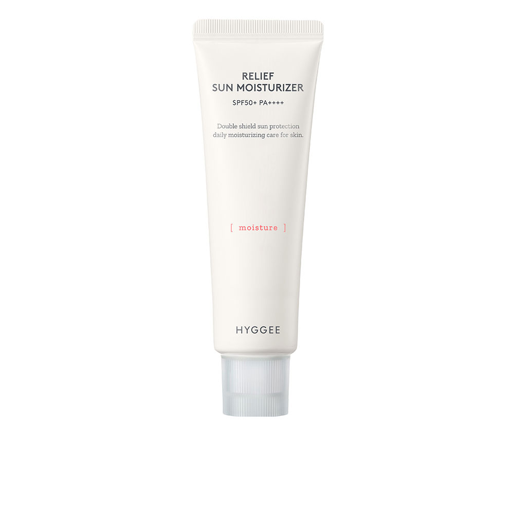 HYGGEE : RELIEF SUN moisturizer SPF50+ 50 ml