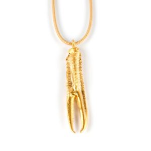 SHABAMA : TUENT COOL BEIGE necklace #gold glitter 1 u