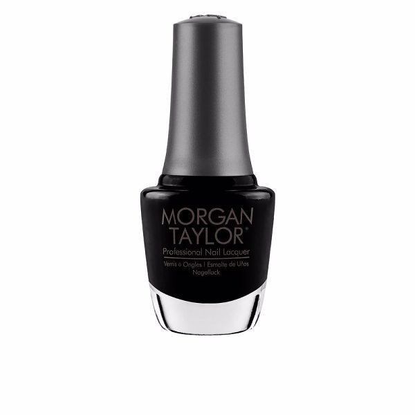 MORGAN TAYLOR : PROFESSIONAL NAIL LACQUER #black shadow 15 ml