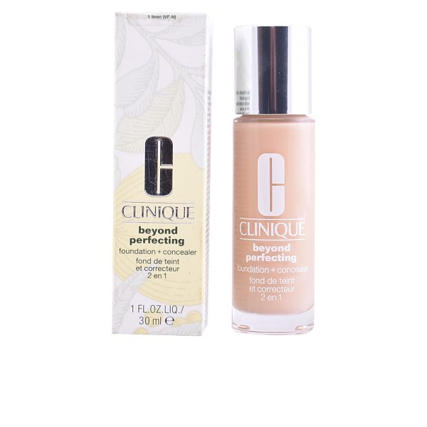 CLINIQUE : BEYOND PERFECTING foundation + concealer #1-linen