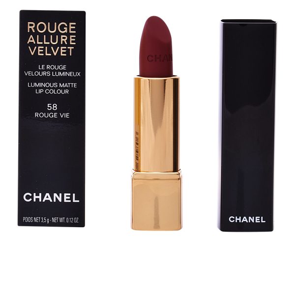 CHANEL : ROUGE ALLURE VELVET #58-rouge vie