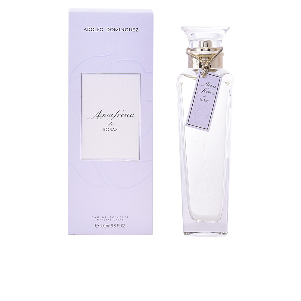 ADOLFO DOMINGUEZ : AGUA FRESCA DE ROSAS eau de toilette spray 200 ml