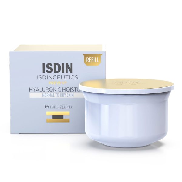 ISDIN : ISDINCEUTICS hyaluronic moisture normal to dry skin refill 30 gr