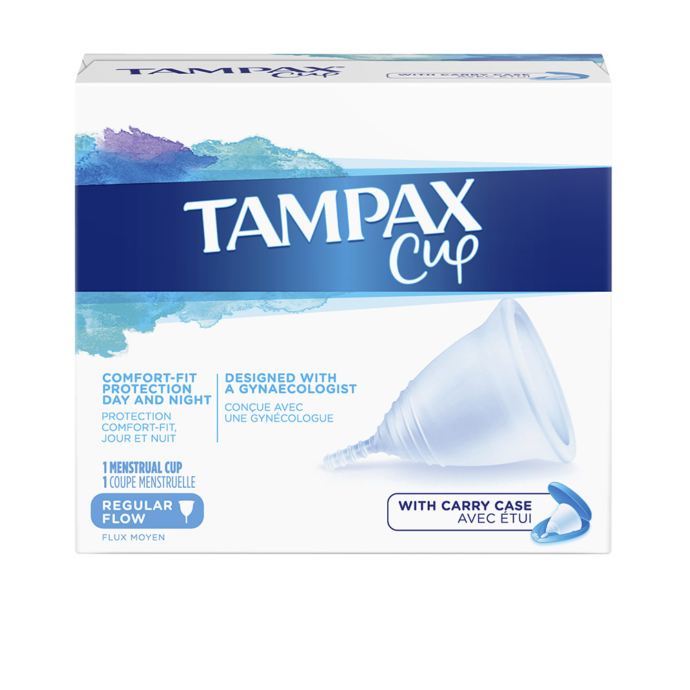 TAMPAX : TAMPAX COPA flujo menstrual regular 1 pz