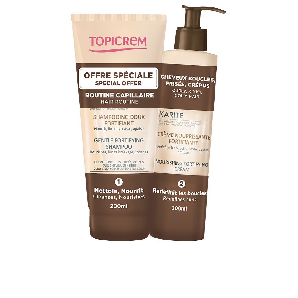 TOPICREM : KARITE STRIFIFTING SHAMPOO 200 ML + STRIFTING CREAM 200 ML PACK 2 pcs