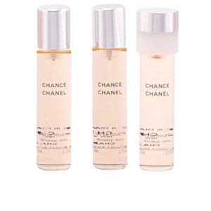 CHANEL : CHANCE eau de toilette spray twist & spray 3 refills 3 x 20 ml