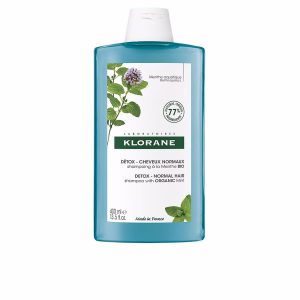 KLORANE : A LA MINT BIO detox shampoo for normal hair 400 ml
