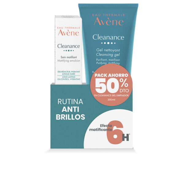 AVENE : CLEANANCE MAT SEBORREGULATOR + CLEANSING GEL LOT 2 pcs