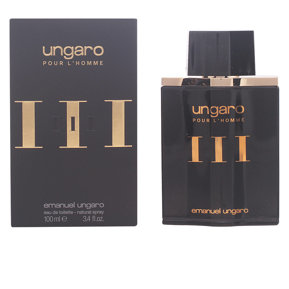 EMANUEL UNGARO : UNGARO POUR L'HOMME III eau de toilette spray 100 ml