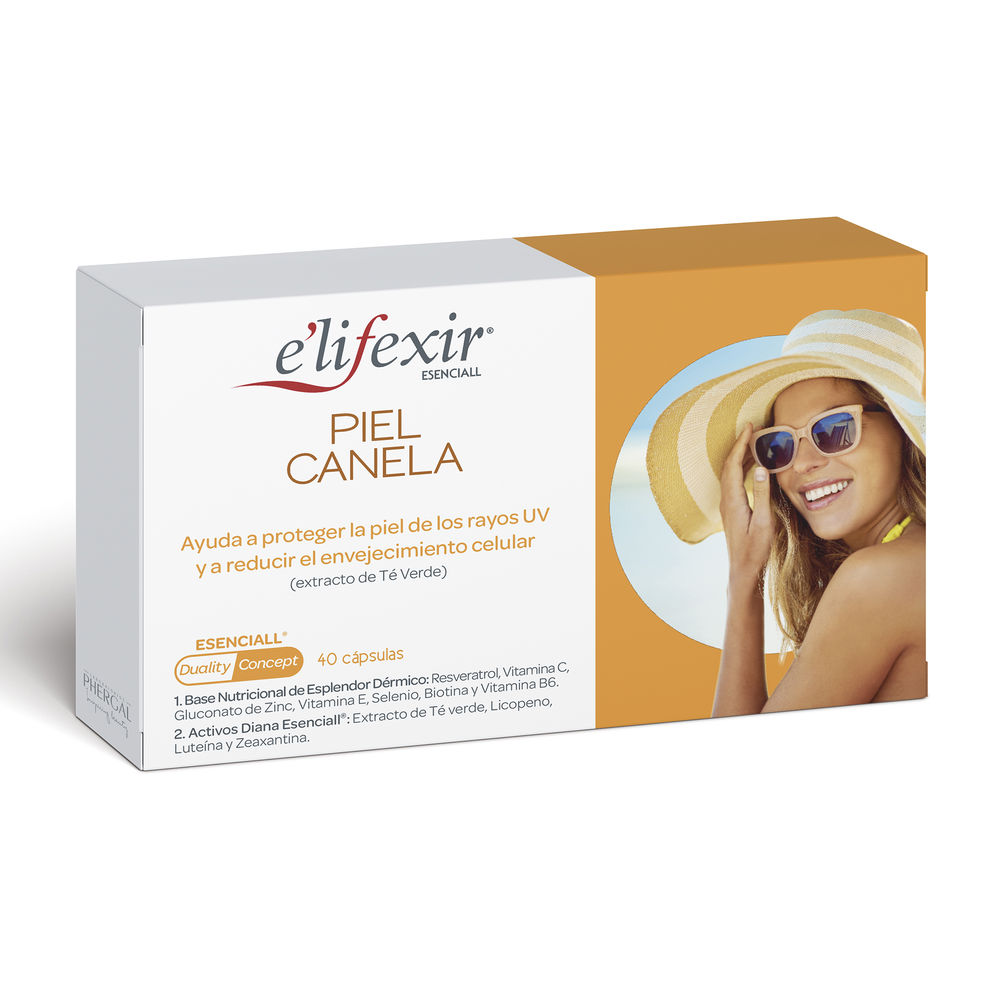 E'LIFEXIR : ESENCIALL piel canela cápsulas 40 u
