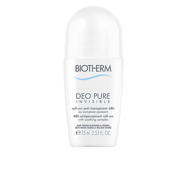 BIOTHERM : DEO PURE INVISIBLE roll-on 75 ml