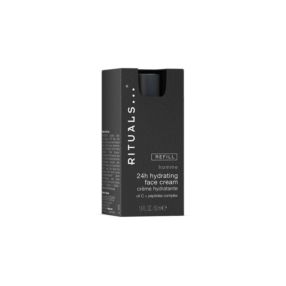 RITUALS : HOMME 24h refill hydrating face cream 50 ml
