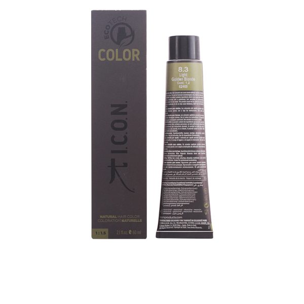 I.C.O.N. : ECOTECH COLOR natural color #8.3 light golden blonde