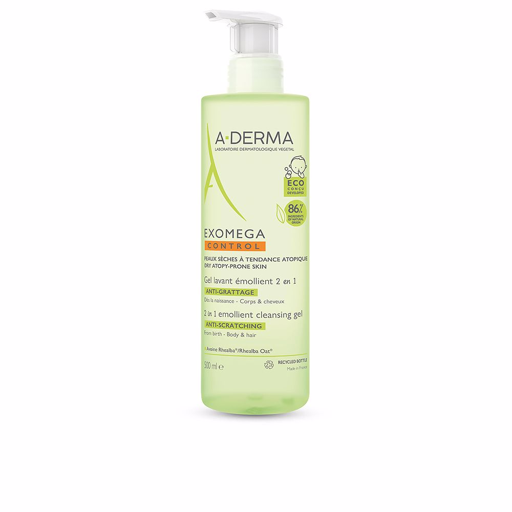 A-DERMA : EXOMEGA CONTROL 2in1 emollient gel 500 ml