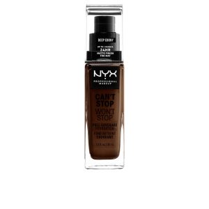 NYX PROFESSIONAL MAKE UP : CAN'T STOP WON'T STOP full coverage foundation #deep ebony 30 ml