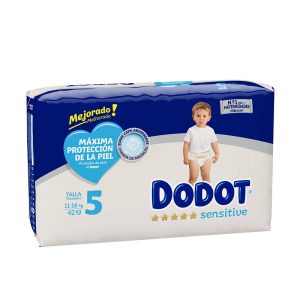 DODOT : DODOT SENSITIVE size 5 nappies 11-16 kg 42 u