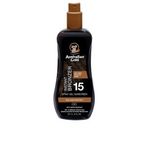 AUSTRALIAN GOLD : SUNSCREEN SPF15 spray gel with instant bronzer 237 ml