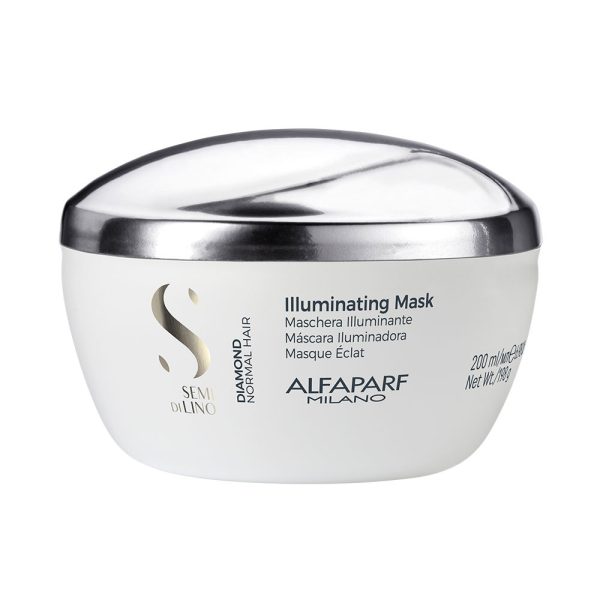 ALFAPARF MILANO : SEMI DI LINO DIAMOND illuminating mask 200 ml