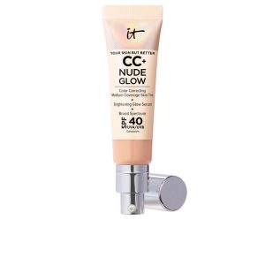 IT COSMETICS : CC+ NUDE GLOW lightweight foundation + glow serum SPF40 #neutral medium