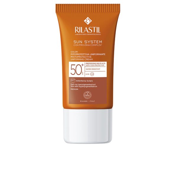RILASTIL : SUN SYSTEM SPF50+ colour emulsion 50 ml