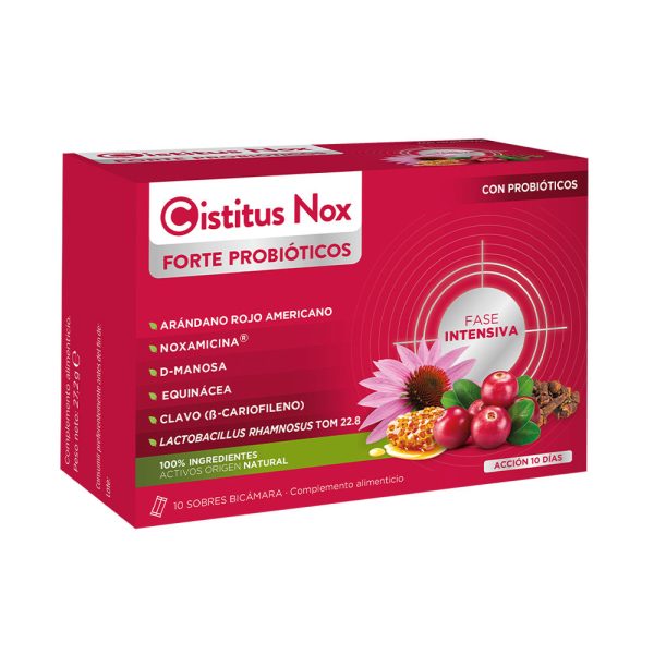CISTITUS : CISTITUS NOX FORTE PROBIOTICS sticks 10 u