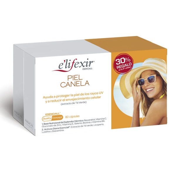 E'LIFEXIR : ESENCIALL piel canela cápsulas 80 u