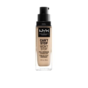 NYX PROFESSIONAL MAKE UP : CAN'T STOP WON'T STOP full coverage foundation #nude