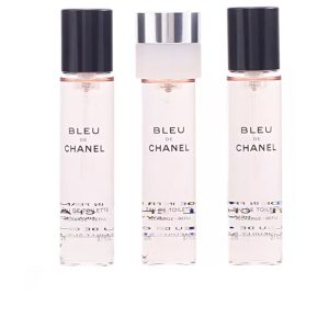 CHANEL : BLEU eau de toilette spray refill 3 x 20 ml