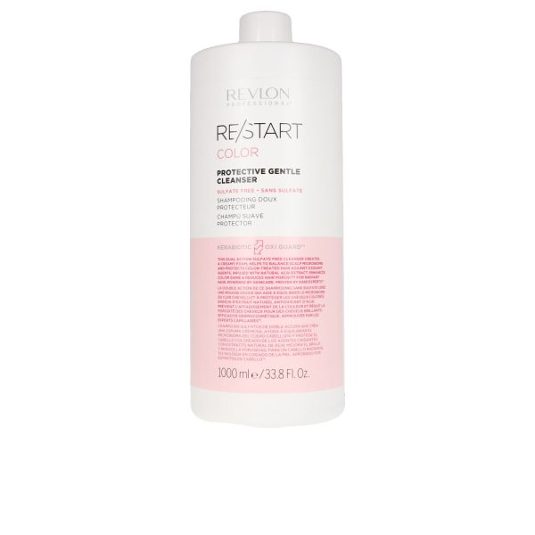 REVLON : RE-START color protective gentle cleanser 1000 ml