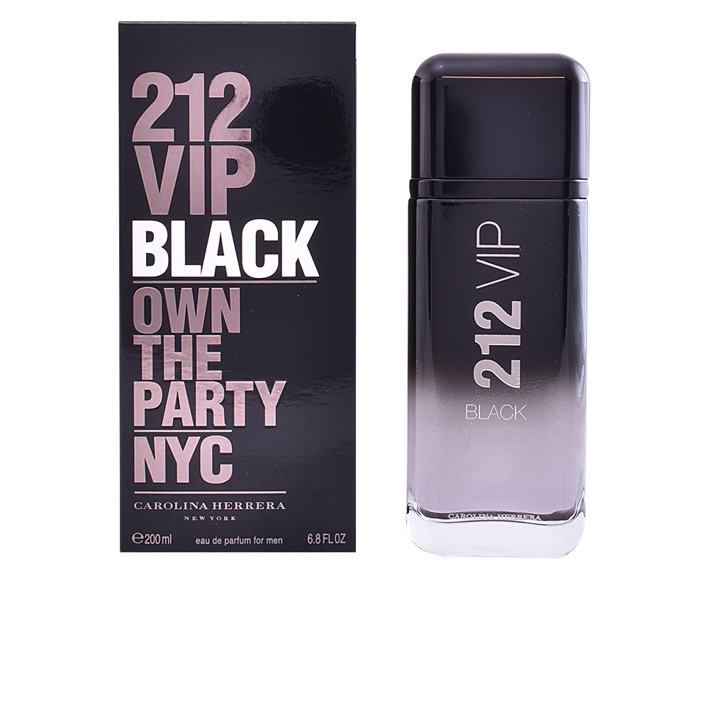 CAROLINA HERRERA : 212 VIP BLACK eau de parfum spray 200 ml