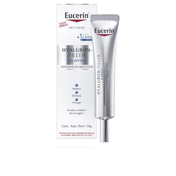 EUCERIN : HYALURON FILLER contorno de ojos 15 ml