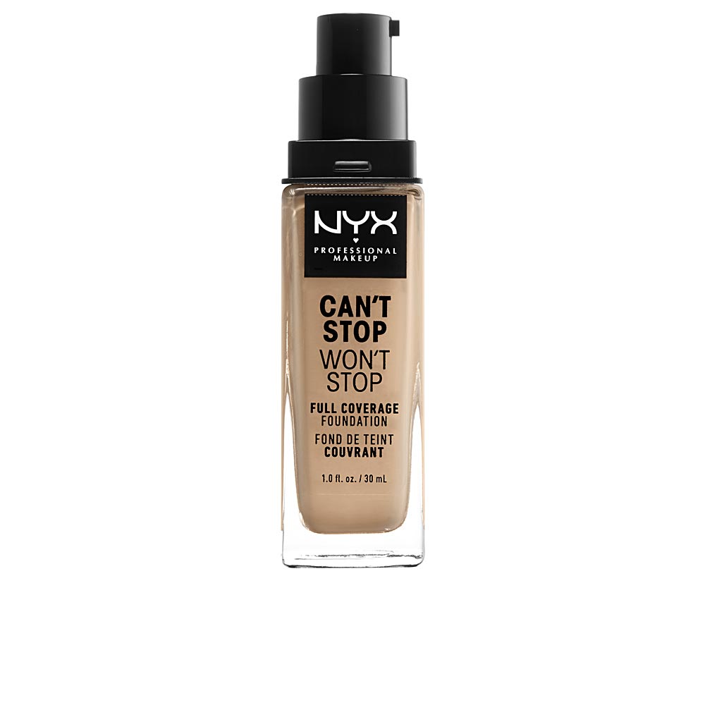 NYX PROFESSIONAL MAKE UP : CAN'T STOP WON'T STOP full coverage foundation #soft beige