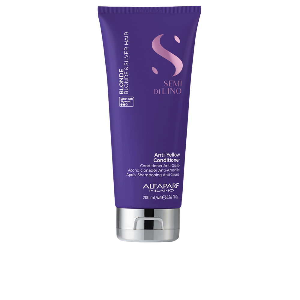 ALFAPARF MILANO : SEMI DI LINO blonde & silver conditioner 200 ml