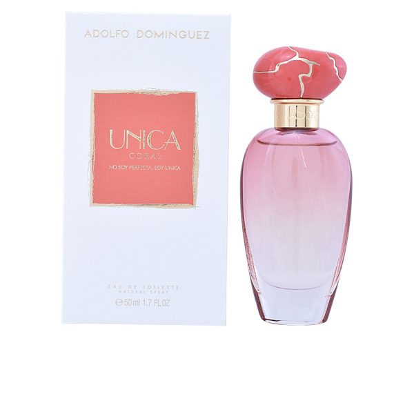ADOLFO DOMINGUEZ : UNICA CORAL eau de toilette spray 50 ml